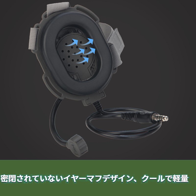 [ZTAC Genuine Product] Survival Game Headset, Bowman EVO III Reproduction