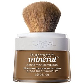 L'Oréal Paris True Match - Base mineral en polvo suelto, color sable suave, 0.35 onzas