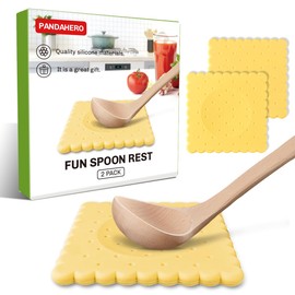 Cute Cookie Spoon Rest Kitchen Gadgets and Accessories Fun Stocking Stuffers and White Elephant&Gag Gifts