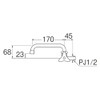 SANEI A20JH-13 Horizontal Freedom Faucet Foam Discharge
