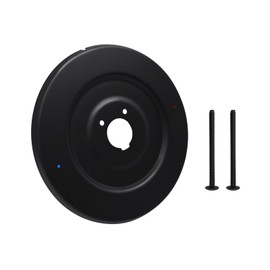 iMRCMW Shower Escutcheon Plate Replacement for Moen 16090 Chateau Collection, fit for One-Handle Tub and Shower Faucets Only, Matte Black