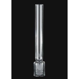 B&P Lamp® 1 3/8 Inch by 9 Inch Kosmos #8 Style Clear Glass Lamp Chimney for Vintage and Antique Style Lighting