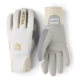 Hestra Women's W.S. Breeze 5-Finger Glove - Offwhite - 9