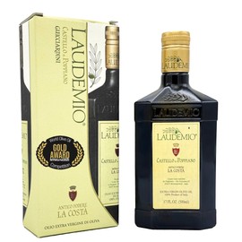 Laudemio Poppiano Guicciardini – Extra Virgin Olive Oil from Tuscany, 700+ mg/kg High Polyphenols, 2025 NYIOOC Gold Award, Early Harvest Frantoio olives, Lab Tested, No Pesticides, Premium Gift Box