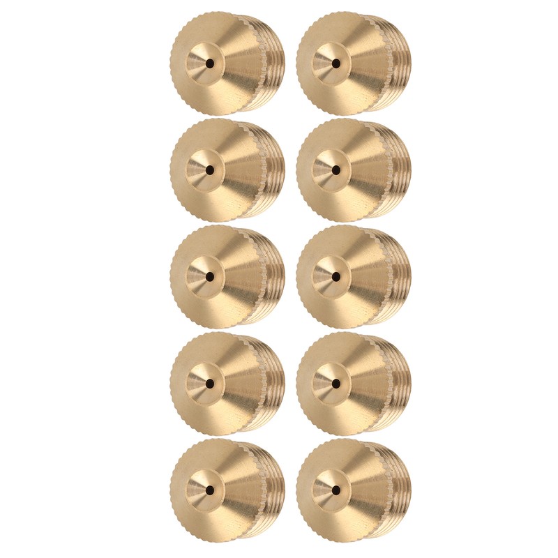 10pcs Brass Misting Nozzles Fog Sprinkler Head for Factory Site