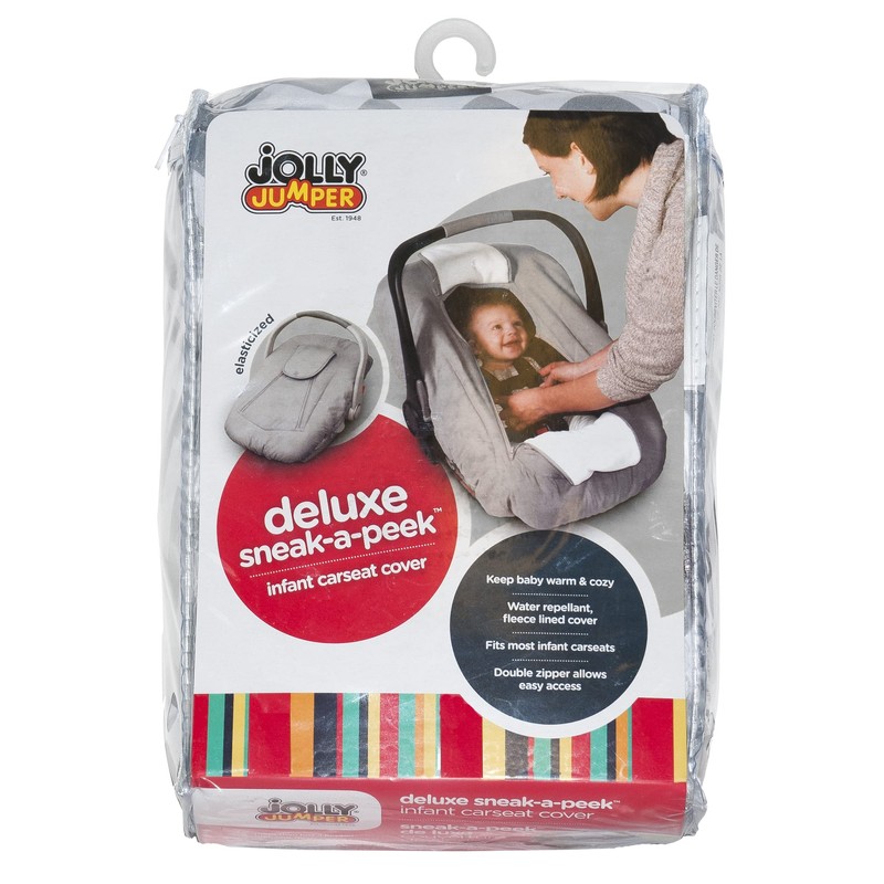 Jolly Jumper Deluxe Sneak-A-Peek - Grey