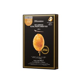 JM Solution Korean Skin Care Face Mask Pack, Moisturizing, Moisturizing, Daily Care, UV Rays, Luminous Series (Honey Luminous Royal, Propolis Mask, Plus Alpha)