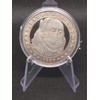 Hand Cut Hobo Coin President Benjamin Franklin Wearing a Face