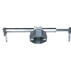 Arlington FBRS4200R-1 Steel Fan and Fixture Mounting Box with Adjustable Bracket, For Existing Construction, 16-24-inches, Metallic, 1-Pack