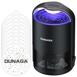 【Clearance Sale】DUNAGA Indoor Sticky Bug Traps – 10 Glue Boards for Fruit Flies, Gnats, Mosquitoes & Insects | Easy to Clean - Colour: Black