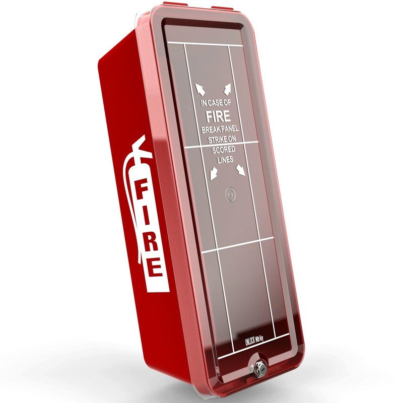ISOP PVC Fire Extinguisher Cabinet Large for 5 kg or