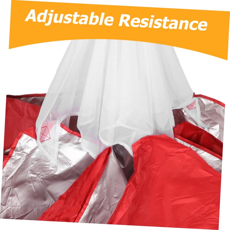 Kisangel Agility Training Parachute Football Running Parachute Oxford Fabric Strength