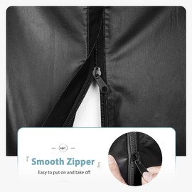 SHINESTAR - Funda eléctrica mejorada para ahumador Masterbuilt, Charbroil, Dyna Glo y más ahumador vertical de 30 pulgadas, práctica cierre y asa, 19 pulgadas de largo x 17.5 pulgadas de ancho x 33