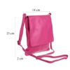 Girly Handbags Womens Genuine Leather Shoulder Bag Small Cross Body