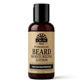 OKAY Men's Beard Moisturizing Lotion, 4 Ounce