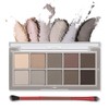 Erinde 10 Colors Eyeshadow Palette Makeup - Matte Naked Eye