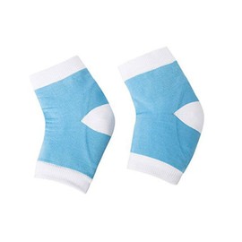 Housoutil Spa Vented Gel Heel Socks for Dry Cracked Moisturizing Open Toe Sleeves Breathable for Daily Use