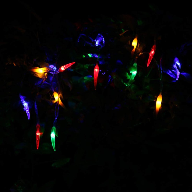 Amants01 Cadena de luces de chile, cadena de luces multicolor