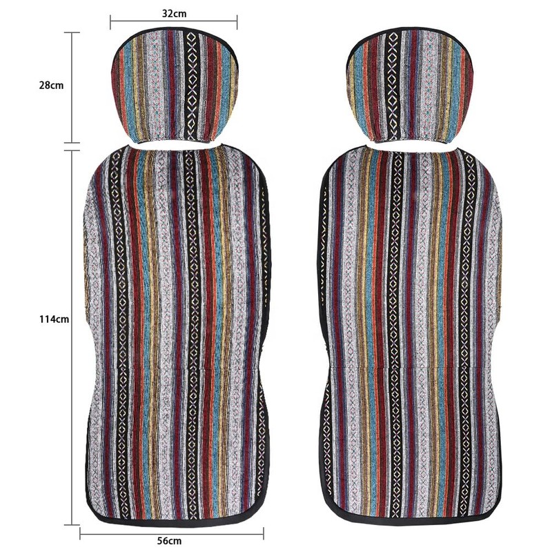 Encell - Funda para asiento de coche, camión, SUV, universal,