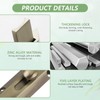 2 Pack Barrel Slide Door Bolts 4 Inch Heavy Gate