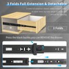 1 Pair Push to Open Full Extension Drawer Slides 12