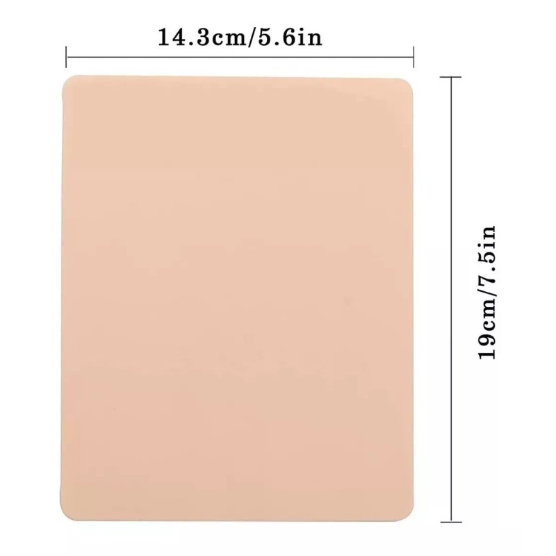 Unic Piel Sintética Para Práctica Tatuaje, Microblading 5 Piezas