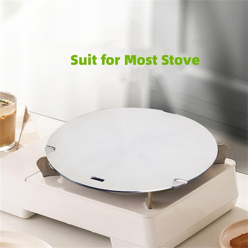 Heat Diffuser for Glass Gas Stove Cooktop, Beswarmy Induction Adapter