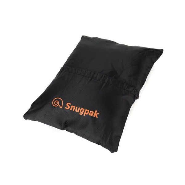 Snugpak Snuggy Headrest WGTE - Ultra-Lightweight Compact Insulated Camping Pillow with Premium Travelsoft Insulation - 100% Polyester, Compressible Camp Pillow for Hiking, Camping, Travel - Black