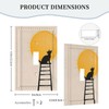 HLCoChT Decorative Art Light Switch Covers Sun - gazing Cat