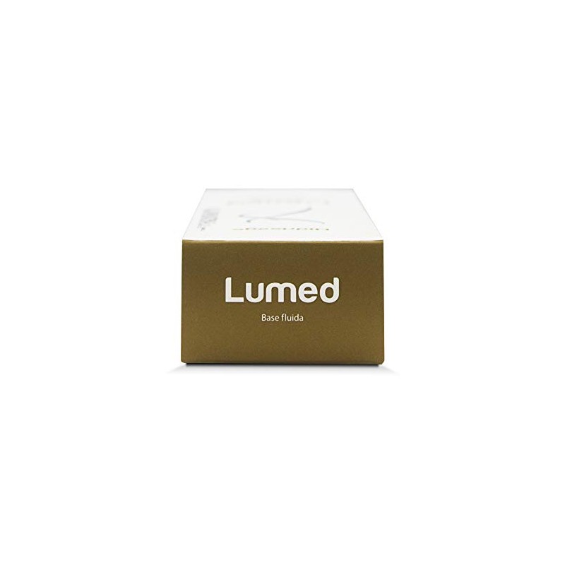 Lumed Base Fluida de Maquillaje, Aclarante y Despigmentante, Protector Solar