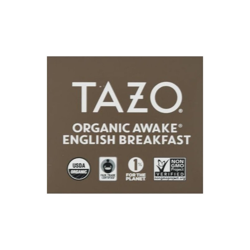 TAZO TAZO Organic Awake English Breakfast Black Tea, Black tea