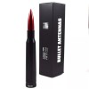 VMS RACING Anti-Theft Retractable Black 50 Caliber Red Bullet Stubby