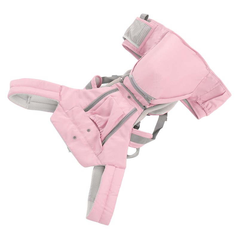 Baby Carrier with Hip Seat Ergonomic Breathable Comfortable Multifunctional Baby