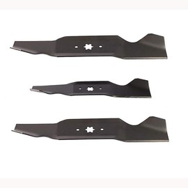 3 Aftermarket MTD Riding Mower Standard Blade Set for 46" Mower Deck Replaces 942-0543 942-0542