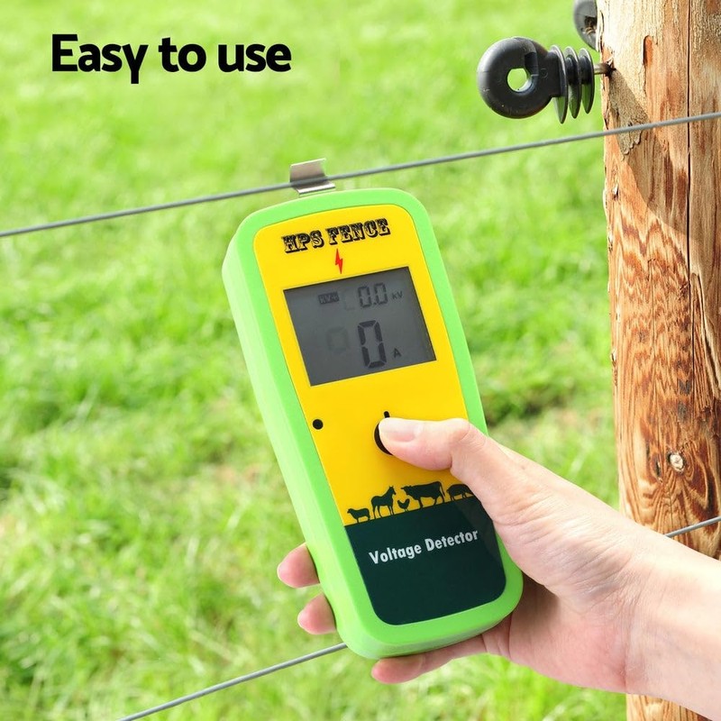 Giantz Digital Electric Fence Tester Fault Finder Voltage Tester Fault