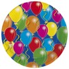 8 x 23 cm paper plate, it balloons birthday anniversary