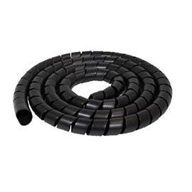 Tectran 820SPR-16 Black Spiral Wrap (, Spiral Wrap 1 1/4" I.D. 16' Package)