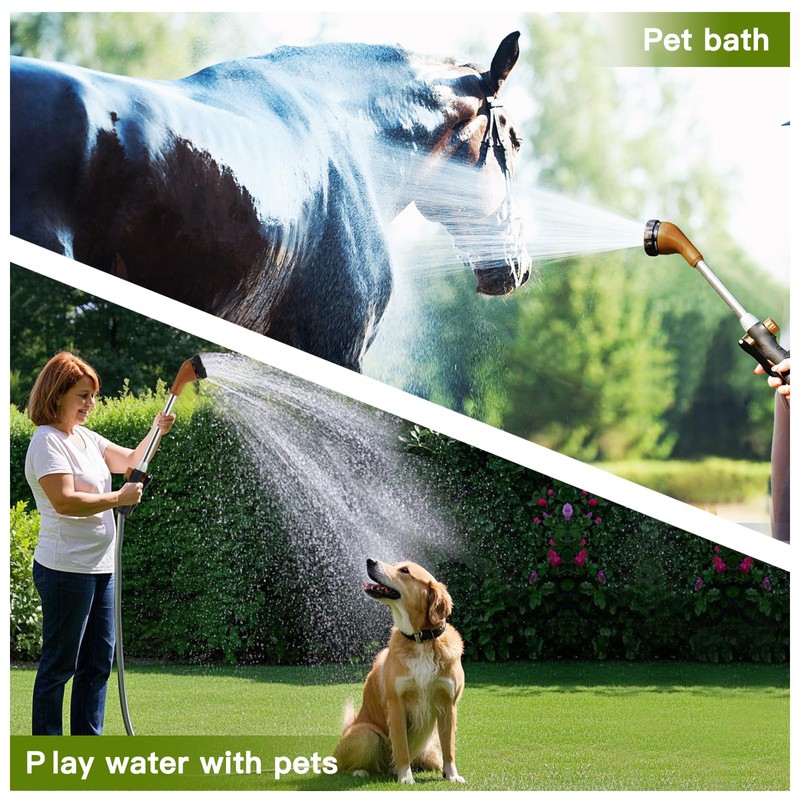 GREEN MOUNT Watering Wand, Heavy Duty Garden Hose Wand with