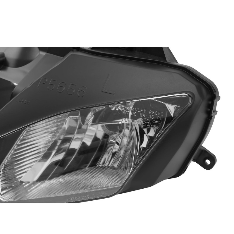 TCMT Black Front Headlight Head Light Lamp Fits For Yamaha