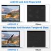 ANTOGOO V Tempered Glass Screen Protector Compatible with MacBook Pro
