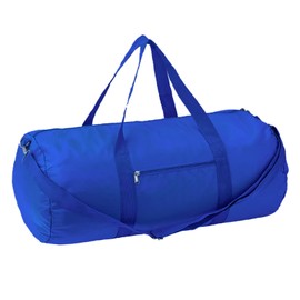 Vorspack - bolsa deportiva plegable y ligera, con bolsillo interior, para viajes, deportes, color azul