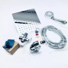 FUSION SHOWER HEAD WITH HAND SHOWER, TAIKER