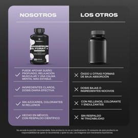 Vital Botanics Glicinato Magnesio Colágeno