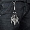 Quick Release Detachable Pull Apart Key Rings Pull Coupler Keychain