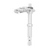YHMTIVTU Chrome Transmission Gear Shifter Shaft Lever Fits For Harley