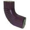 Aquabarrel 90 degree Aluminum Gutter Elbow Style B - Royal
