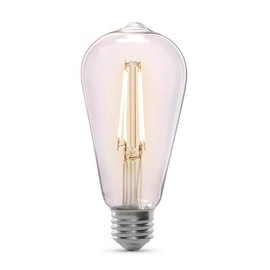 Feit Electric ST19 E26 (Medium) LED Dusk to Dawn Bulb Daylight 60 Watt Equivalence 1 pk