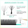 NAGARAKU 7D W Eyelash Extensions, Eyelash Extension, Self-Fanning Lash, Pre-Fanned