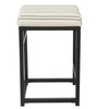 HomePop Home Decor | Modern 24-Inch Counter Stool | Backless