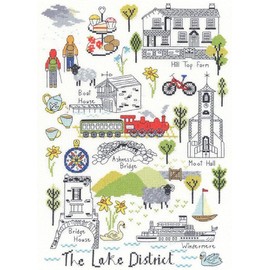Bothy Threads Love The Lakes Cross Stitch Kit